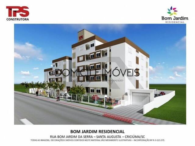 #175 - Apartamento para Venda em Criciúma - SC - 1