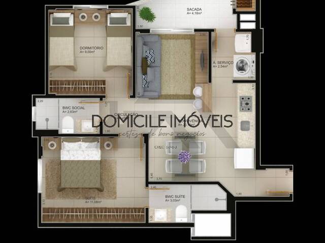 Apartamento para Venda em Criciúma - 3