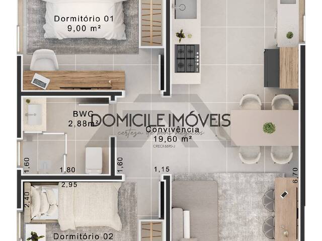 Apartamento para Venda em Criciúma - 5