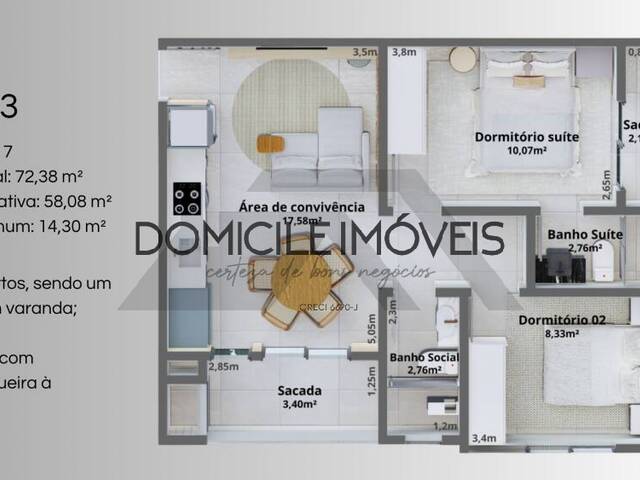 Apartamento para Venda em Criciúma - 4