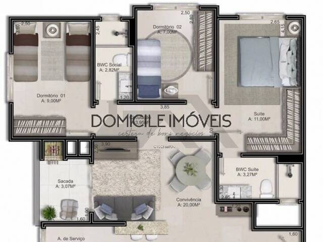 Apartamento para Venda em Criciúma - 2