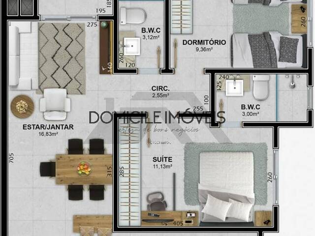 Apartamento para Venda em Criciúma - 2
